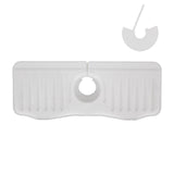 Maxbell Faucet Absorbent Mat Easy to Use Machine Washable Reuseable Soft Durable black