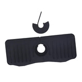 Maxbell Faucet Absorbent Mat Easy to Use Machine Washable Reuseable Soft Durable black