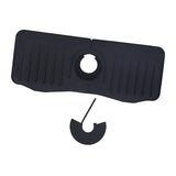 Maxbell Faucet Absorbent Mat Easy to Use Machine Washable Reuseable Soft Durable black
