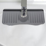 Maxbell Faucet Absorbent Mat Easy to Use Machine Washable Reuseable Soft Durable grey