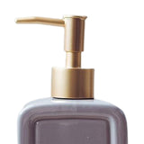 Maxbell 16oz Hand Soap Dispenser Portable Reusable for Tabletop Bathroom Liquid Grey