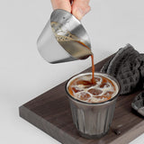 Maxbell Espresso Measuring Cup with Scale Handle Bar Drink Mugs for Home Bar Party