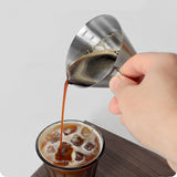 Maxbell Espresso Measuring Cup with Scale Handle Bar Drink Mugs for Home Bar Party
