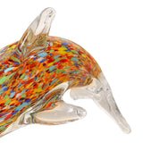 Maxbell Glass Animal Sculpture Collection New Year Animal Figurines Vivid Style C