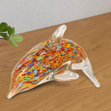 Maxbell Glass Animal Sculpture Collection New Year Animal Figurines Vivid Style C