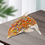 Maxbell Glass Animal Sculpture Collection New Year Animal Figurines Vivid Style C
