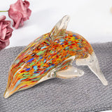 Maxbell Glass Animal Sculpture Collection New Year Animal Figurines Vivid Style C