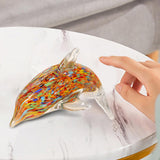 Maxbell Glass Animal Sculpture Collection New Year Animal Figurines Vivid Style C