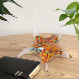 Maxbell Glass Animal Sculpture Collection New Year Animal Figurines Vivid Style D