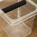 Maxbell Acrylic Espresso Knocking Box Durable for Household Restaurant Barista Large clear