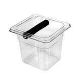 Maxbell Acrylic Espresso Knocking Box Durable for Household Restaurant Barista Large clear