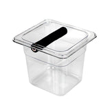 Maxbell Acrylic Espresso Knocking Box Durable for Household Restaurant Barista Large clear
