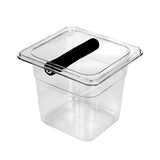 Maxbell Acrylic Espresso Knocking Box Durable for Household Restaurant Barista Large clear