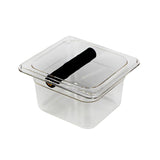 Maxbell Acrylic Espresso Knocking Box Durable for Household Restaurant Barista Small clear