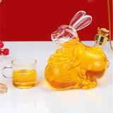 Maxbell Decanter with Stopper Accessories Transparent for Vodka Office