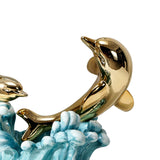 Maxbell Creative Creative Dolphin Rack Animal Sculpture Crafts for gifts style B
