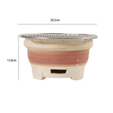 Maxbell Carbon Old Fashion Clay Oven grill for Outdoor Midium