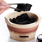 Maxbell Carbon Old Fashion Clay Oven grill for Outdoor Midium