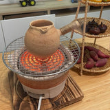 Maxbell Carbon Old Fashion Clay Oven grill for Outdoor Midium