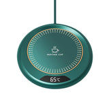 Maxbell Beverage Cup Warmer Winter Electric Coffee Constant Insulation Pad for Desk Green