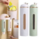 Maxbell Paper Cup Dispenser Wall Mounted with top storage Party Supplies White