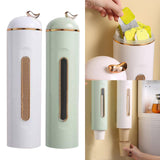 Maxbell Paper Cup Dispenser Wall Mounted with top storage Party Supplies White