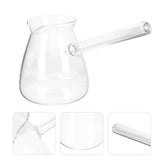 Maxbell Coffee Pot Glass Water Boiling Pot Butter Melting Pot for Coffee