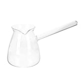 Maxbell Coffee Pot Glass Water Boiling Pot Butter Melting Pot for Coffee