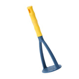 Maxbell Potato Ricer Hanging Hook Ergonomic Grip Manual for Yam Cooking Vegetable Blue
