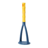 Maxbell Potato Ricer Hanging Hook Ergonomic Grip Manual for Yam Cooking Vegetable Blue