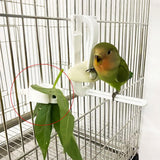 Maxbell Portable Bird Food Holder Durable Vegitable Clips Animal for Parakeet Tool