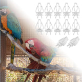 Maxbell Portable Bird Food Holder Durable Vegitable Clips Animal for Parakeet Tool