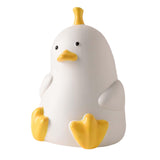 Maxbell Cute Tissue Cover Ceramic Tissue Box Holder for Hotel Countertop Living white