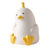 Maxbell Cute Tissue Cover Ceramic Tissue Box Holder for Hotel Countertop Living white