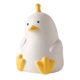 Maxbell Cute Tissue Cover Ceramic Tissue Box Holder for Hotel Countertop Living white
