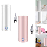 Maxbell Electric Kettle Vacuum Insulated Coffee Small us Adapter White