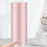 Maxbell Electric Kettle Vacuum Insulated Coffee Small us Adapter Pink