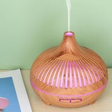 Maxbell Mini Air Humidifier Wood Grain 500ml Mist Humidifier