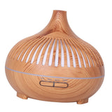 Maxbell Wood Grain Diffuser 500ml Quiet Essential Oil Small Diffuser Humidifier