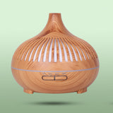 Maxbell Wood Grain Diffuser 500ml Quiet Essential Oil Small Diffuser Humidifier
