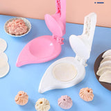 Maxbell Dumpling Wrapper Presser Kitchen Gadgets Multifunctional for Baking Pastry White