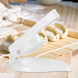 Maxbell Dumpling Wrapper Presser Kitchen Gadgets Multifunctional for Baking Pastry White