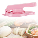 Maxbell Dumpling Wrapper Presser Kitchen Gadgets Multifunctional for Baking Pastry Pink