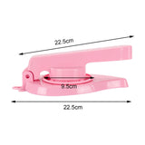 Maxbell Dumpling Wrapper Presser Kitchen Gadgets Multifunctional for Baking Pastry Pink