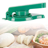 Maxbell Dumpling Wrapper Presser Kitchen Gadgets Multifunctional for Baking Pastry Green