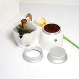 Maxbell Aluminum Alloy Coffee Dosing Cup for 54mm Portafilter Dosing Funnel Accs Argent