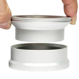 Maxbell Aluminum Alloy Coffee Dosing Cup for 54mm Portafilter Dosing Funnel Accs Argent