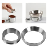 Maxbell Espresso Dosing Funnel Stainless Steel Tool for Most Coffee Machine Handles 51mm