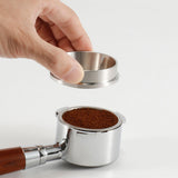 Maxbell Espresso Dosing Funnel Stainless Steel Tool for Most Coffee Machine Handles 51mm