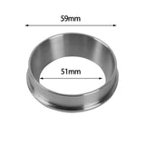 Maxbell Espresso Dosing Funnel Stainless Steel Tool for Most Coffee Machine Handles 51mm